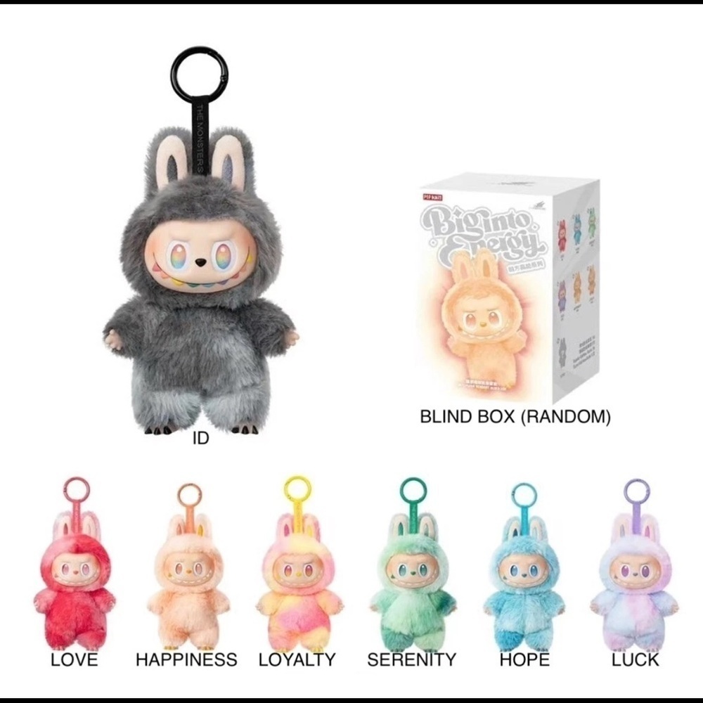 New unopened Pop mart Labubu big into energy (one individual box)